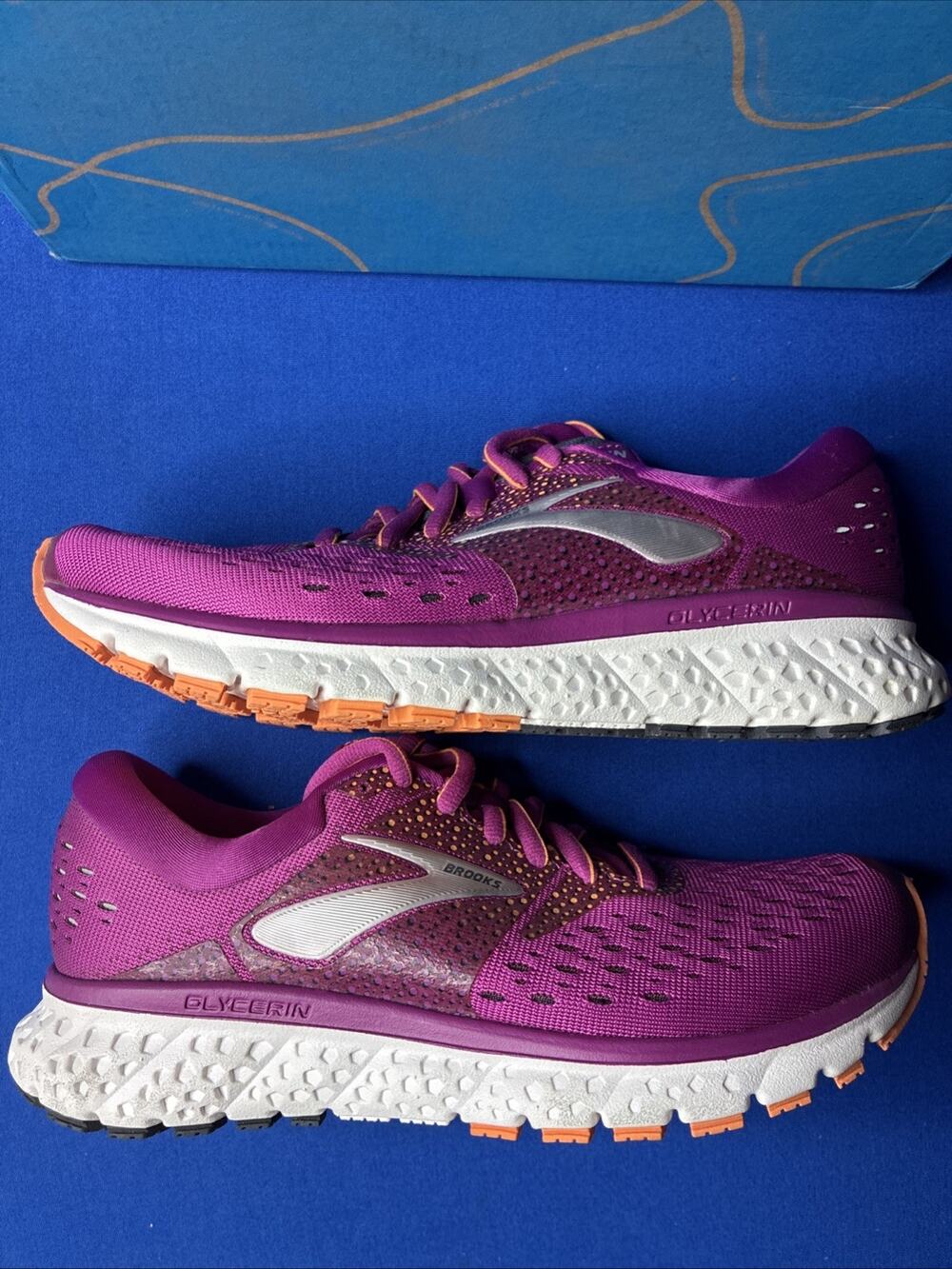 NEW Brooks Glycerin 16 Women's Running Shoes - Purple - Size 6.5 New With Box